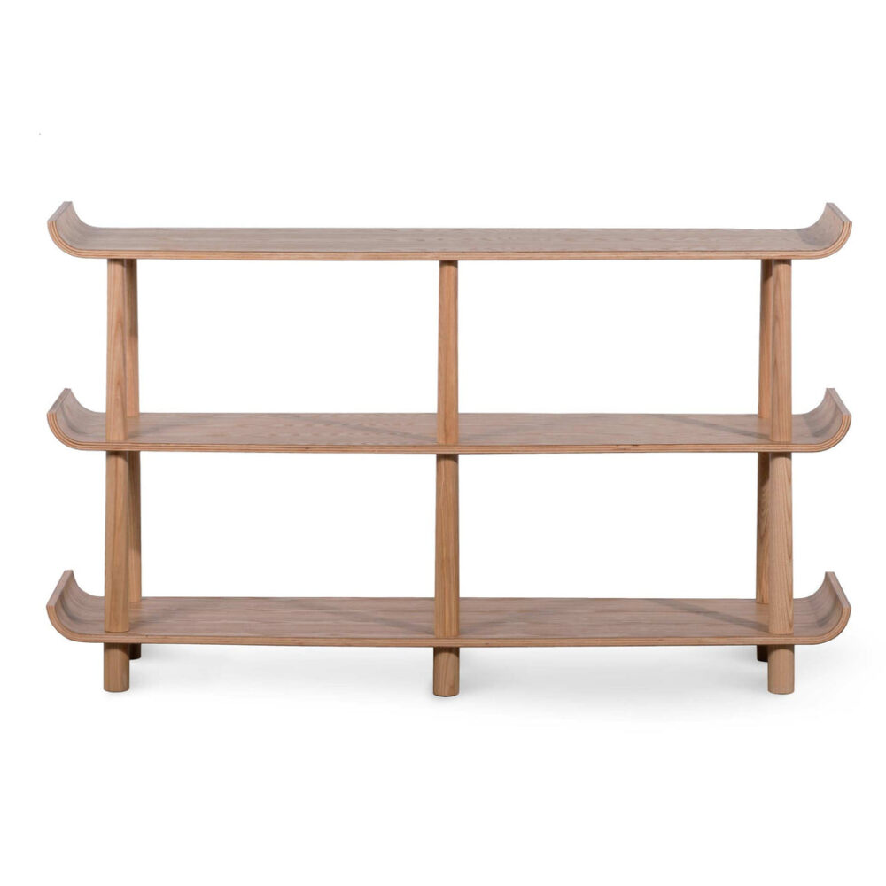 Payton Wooden Shelving Unit - Natural - Image 4