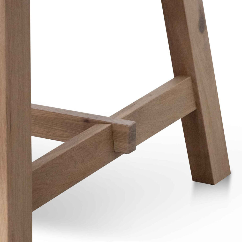 Murillo 2.2m Wooden Dining Table - Washed Natural - Image 17