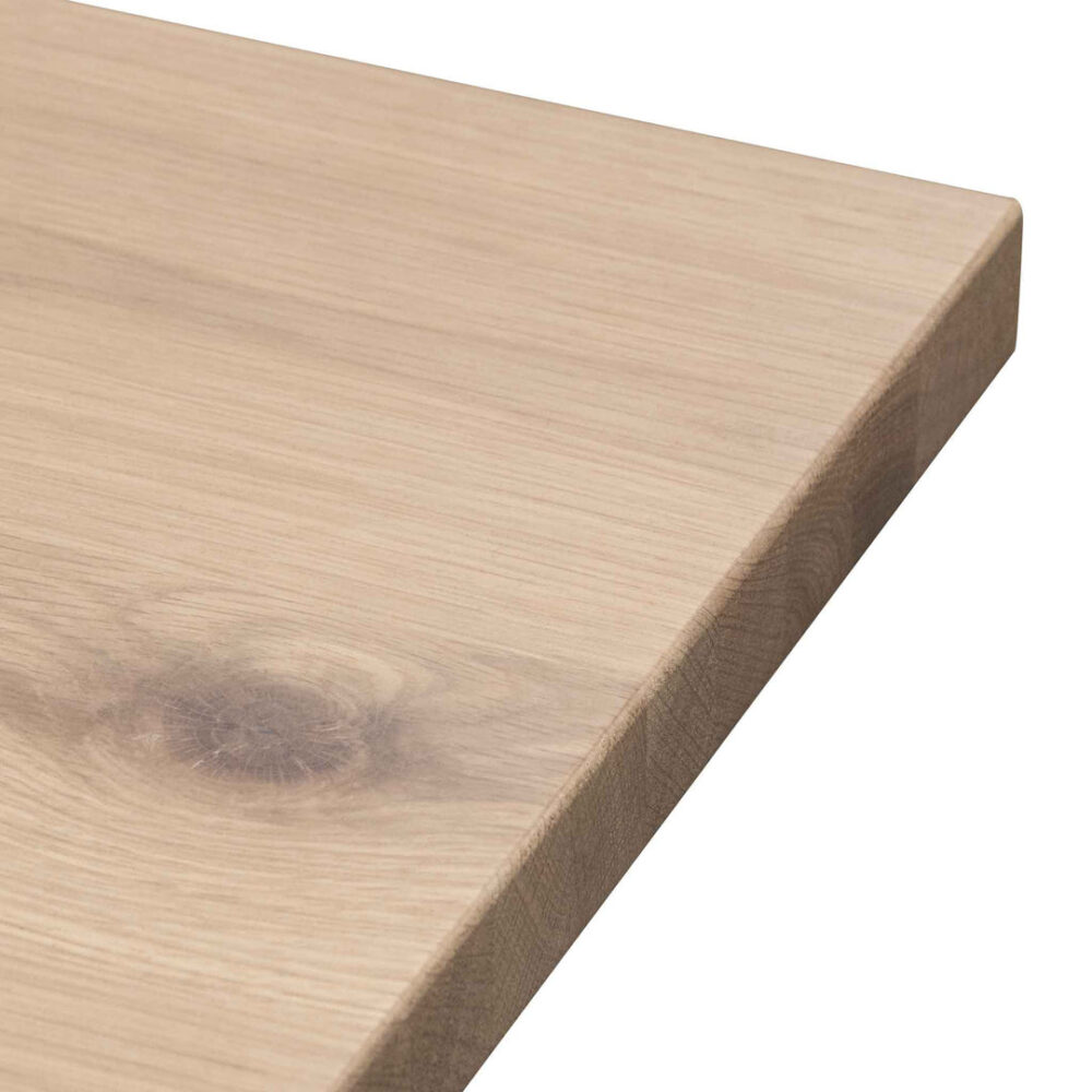 Murillo 2.2m Wooden Dining Table - Washed Natural - Image 8