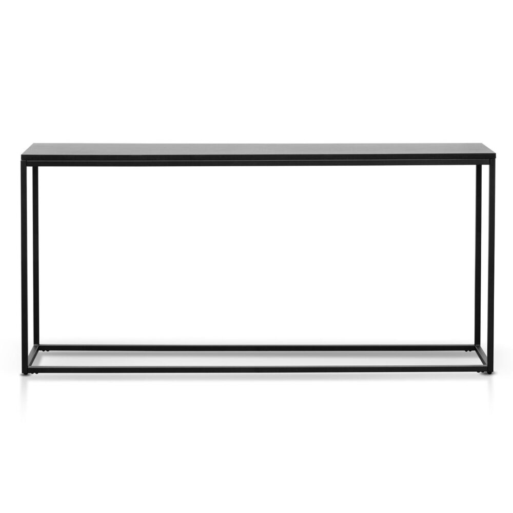 Chelsa 1.6m Console Table - Full Black - Image 2