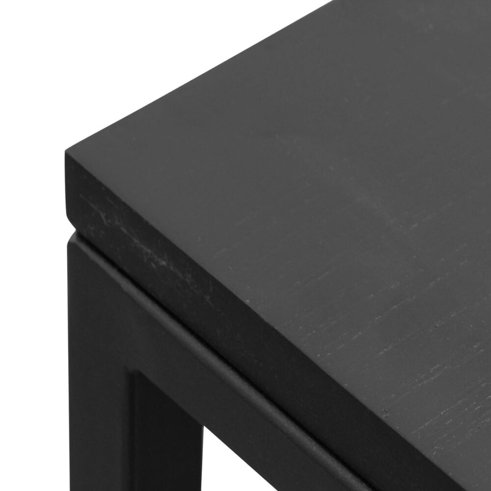 Chelsa 1.6m Console Table - Full Black - Image 6