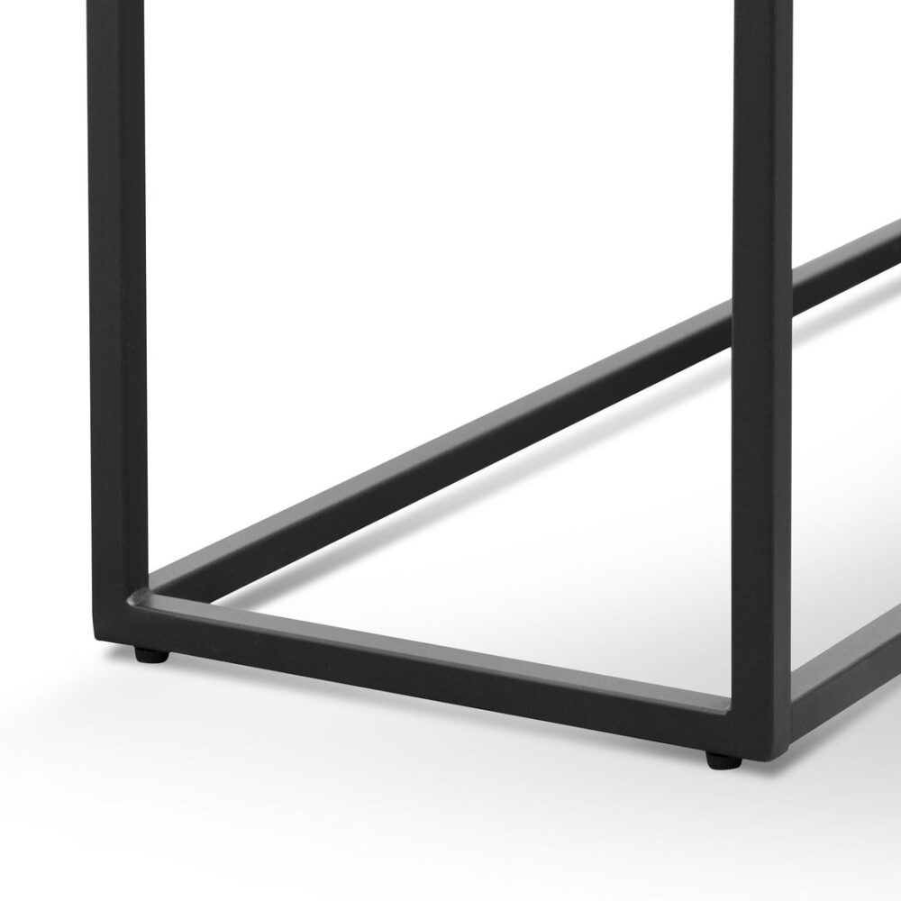 Chelsa 1.6m Console Table - Full Black - Image 8