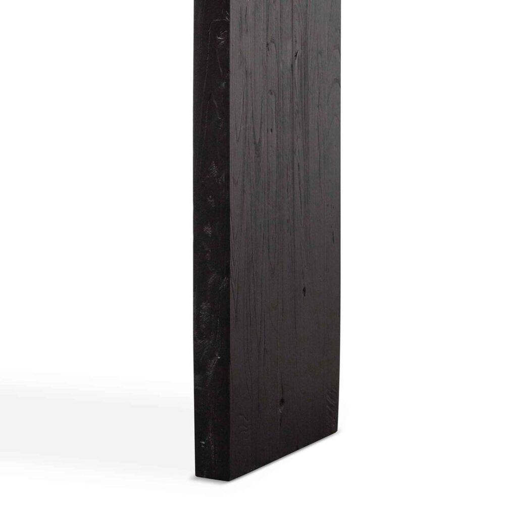 Hegan Wood Console Table - Black - Image 6