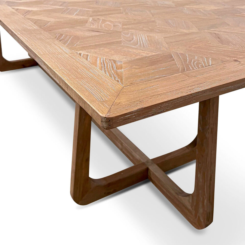 Mullins 3m Oak Dining Table - Natural - Image 3