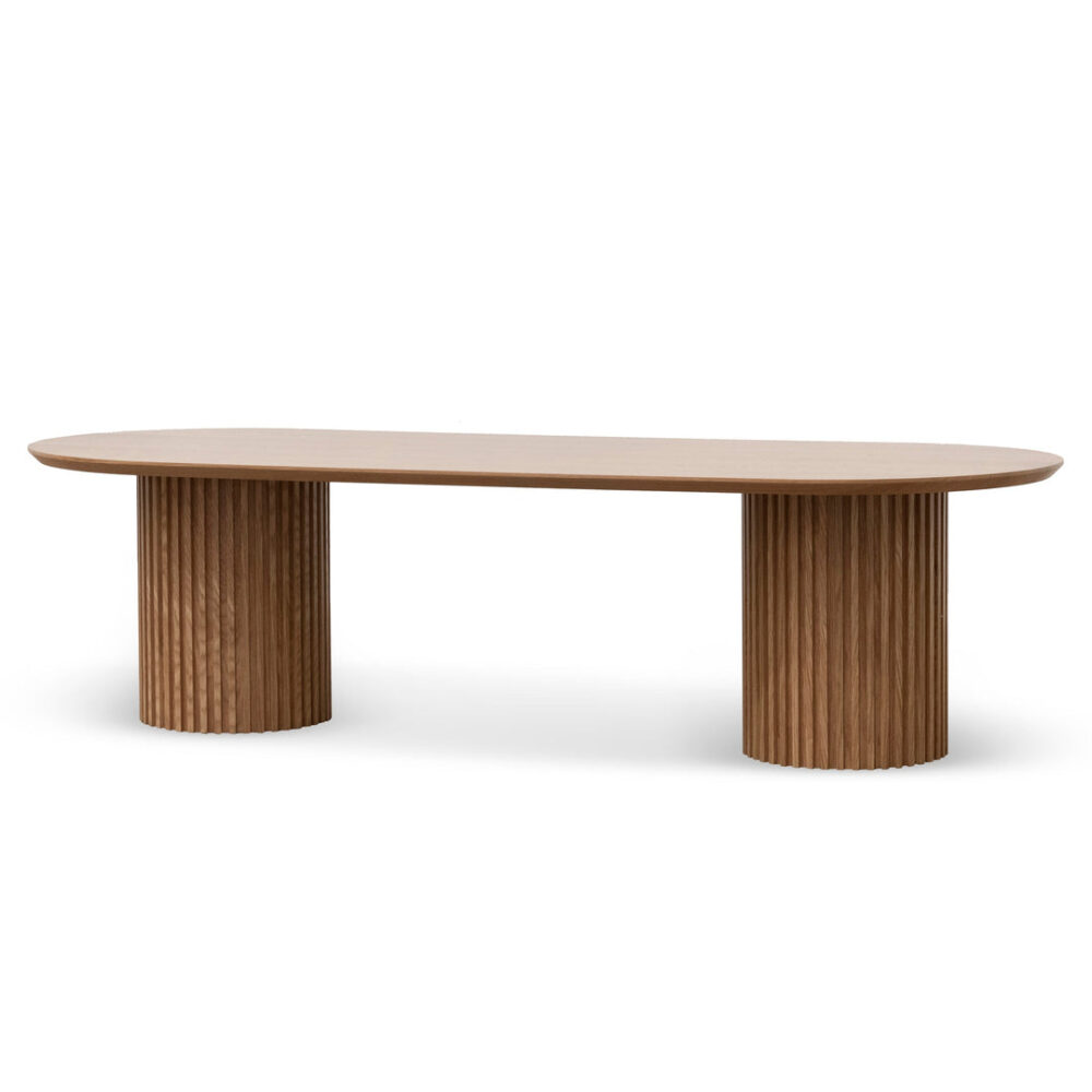 Marty 2.8m Wooden Dining Table - Natural