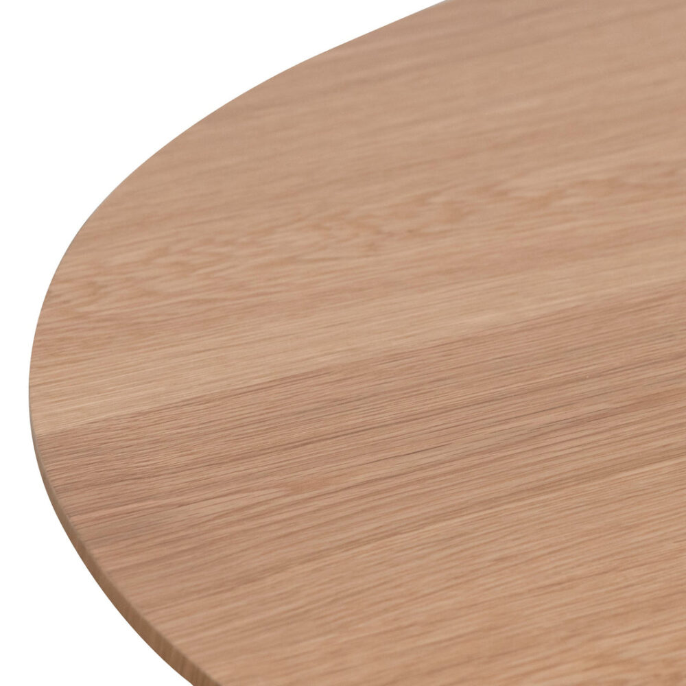 Marty 2.8m Wooden Dining Table - Natural - Image 8