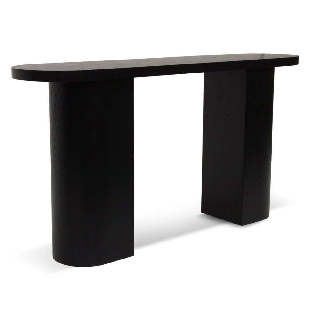 Catalina 1.5m Console Table - Black Oak - Image 3