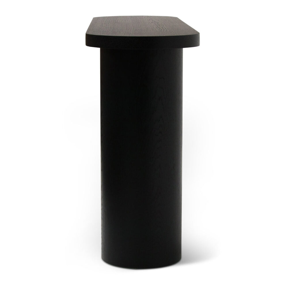 Catalina 1.5m Console Table - Black Oak - Image 4