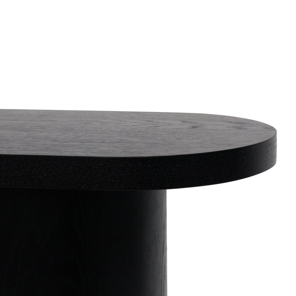 Catalina 1.5m Console Table - Black Oak - Image 7