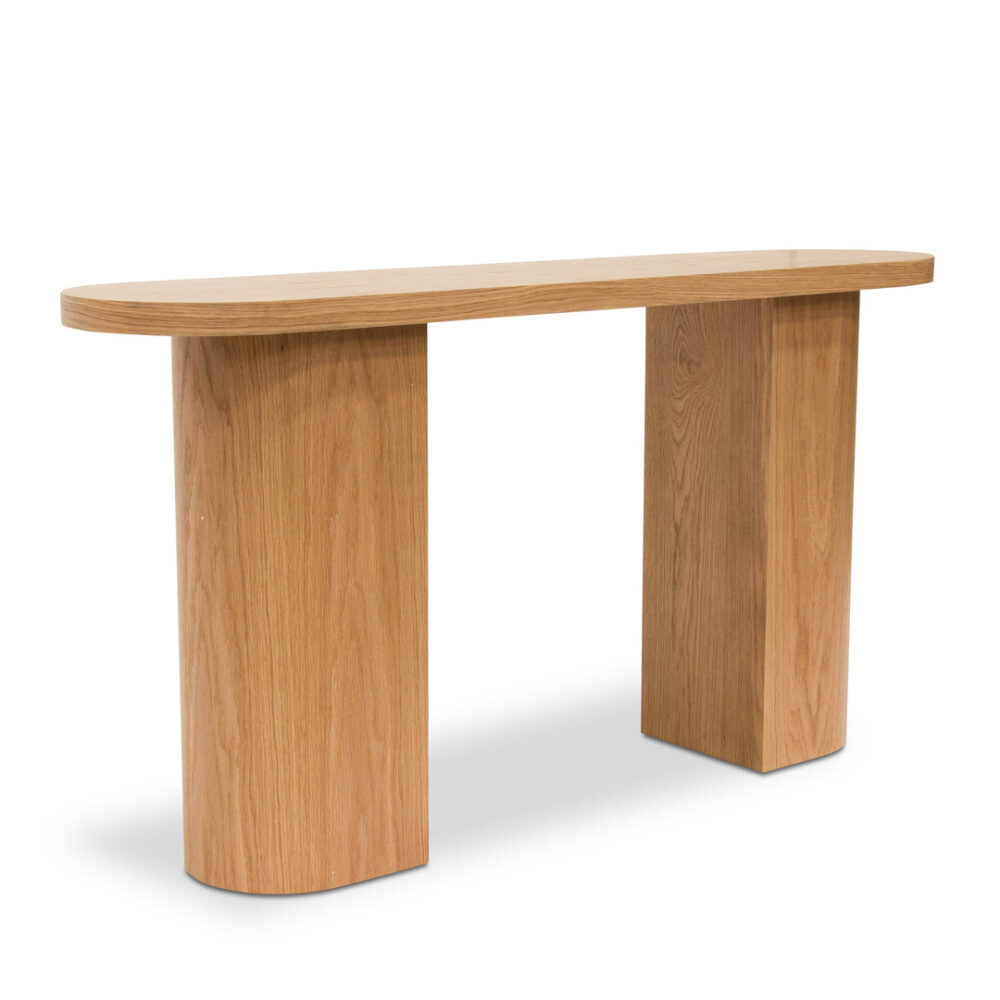 Catalina 1.5m Console Table - Natural Oak - Image 3