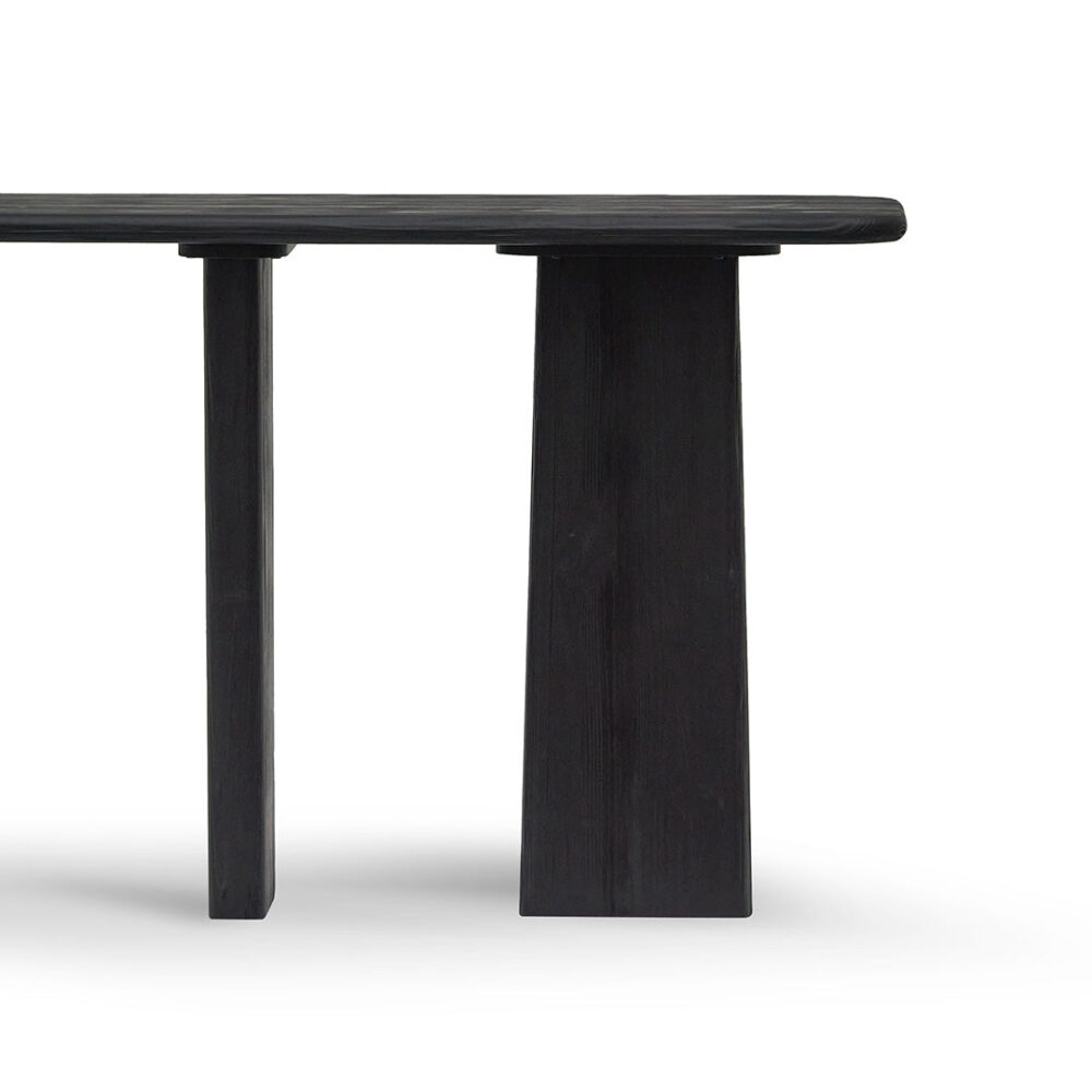 Herrera 1.6m Console Table - Full Black - Image 5