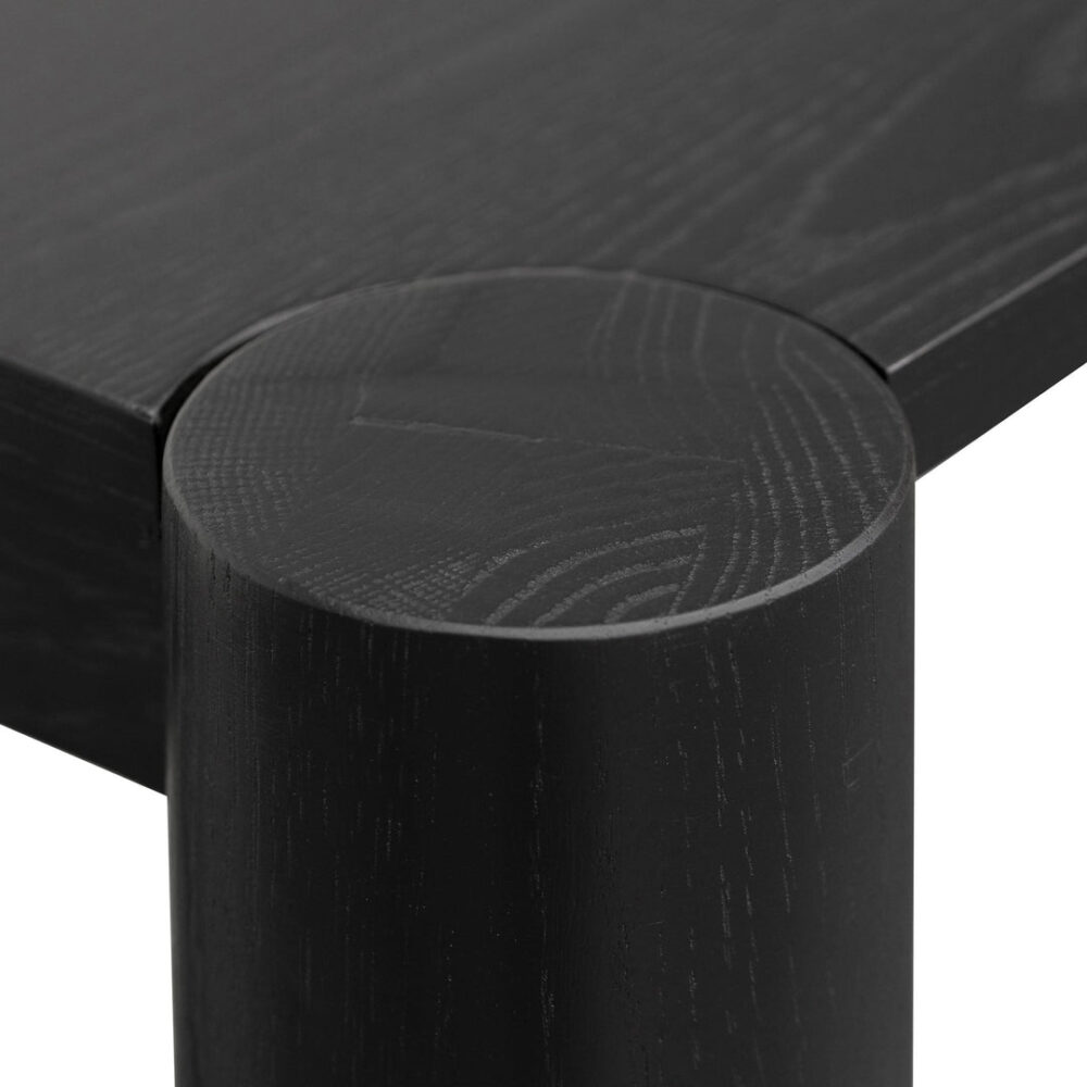 Kole 1.5m Console Table - Full Black - Image 8