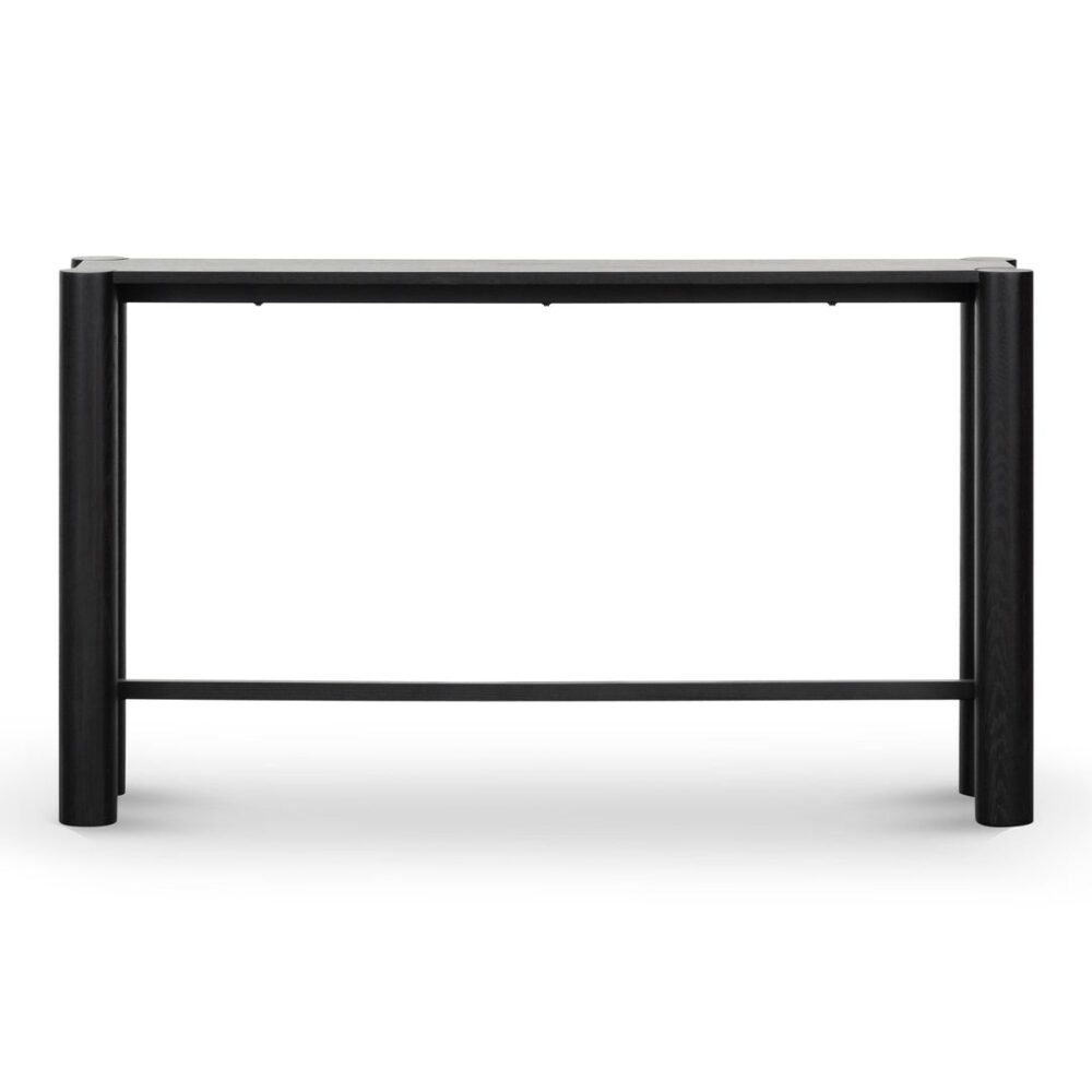 Kole 1.5m Console Table - Full Black - Image 2