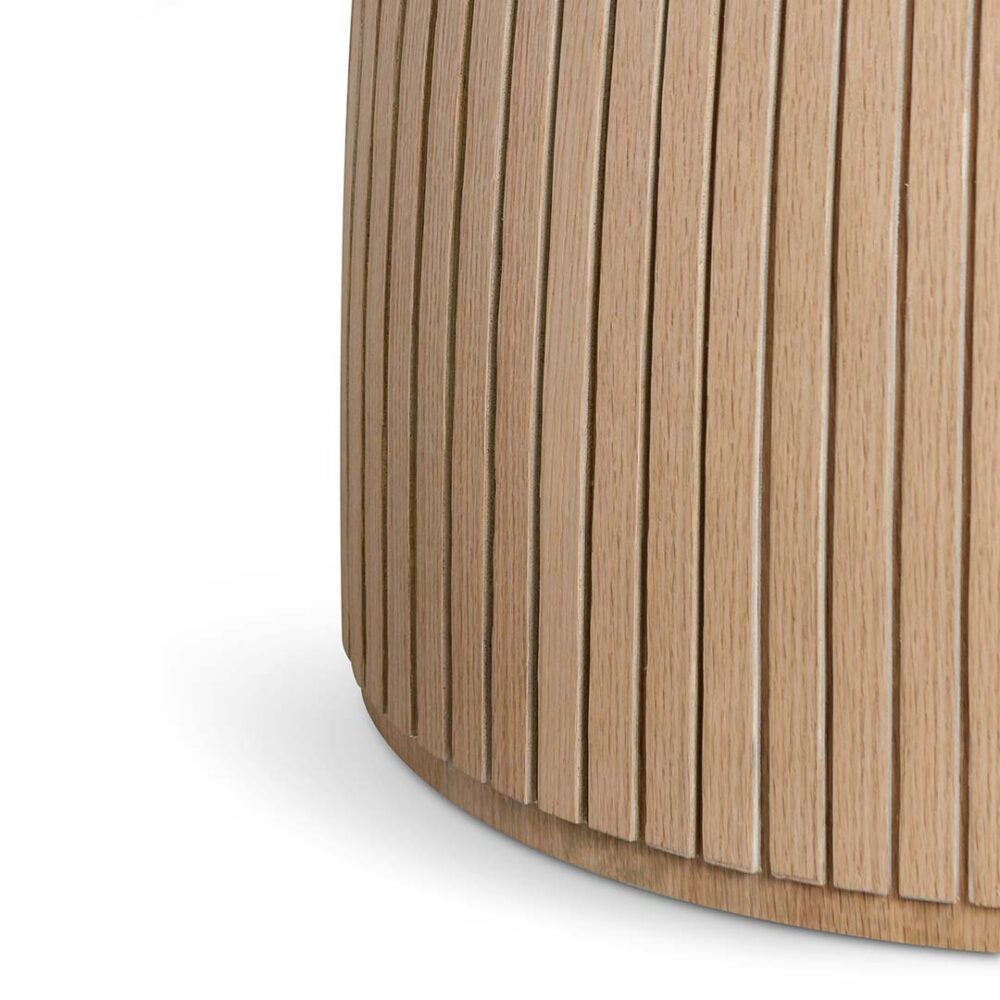 Tonya 1.4m Round Dining Table - Natural - Image 8