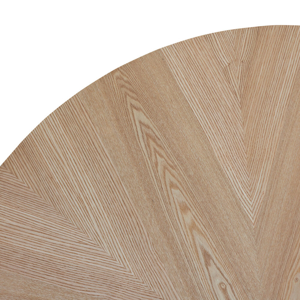 Leonardo 1.2m Round Dining Table - Natural - Image 3