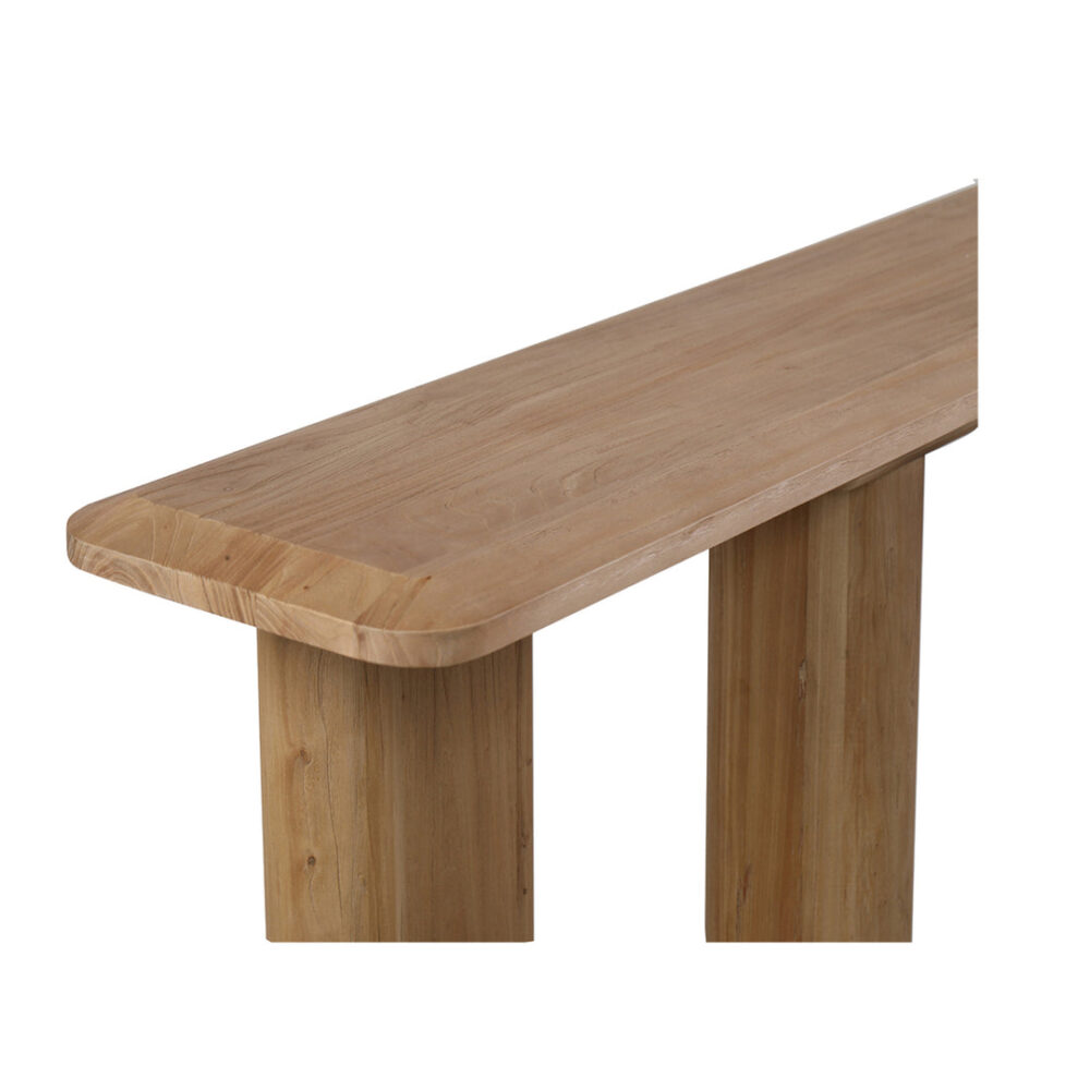 Nestor 1.6m Wooden Console Table - Natural - Image 4
