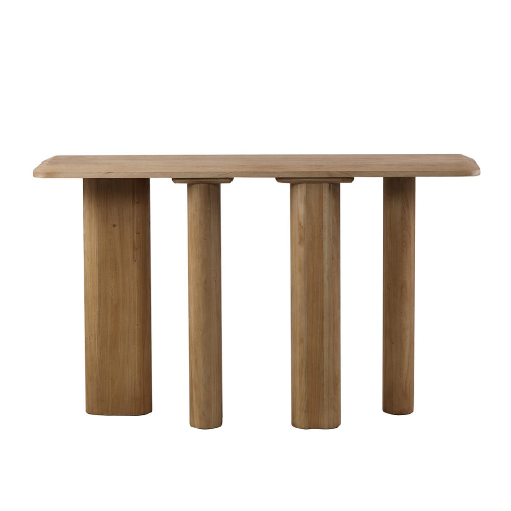 Nestor 1.6m Wooden Console Table - Natural - Image 3