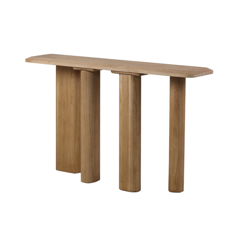Nestor 1.6m Wooden Console Table - Natural - Image 2