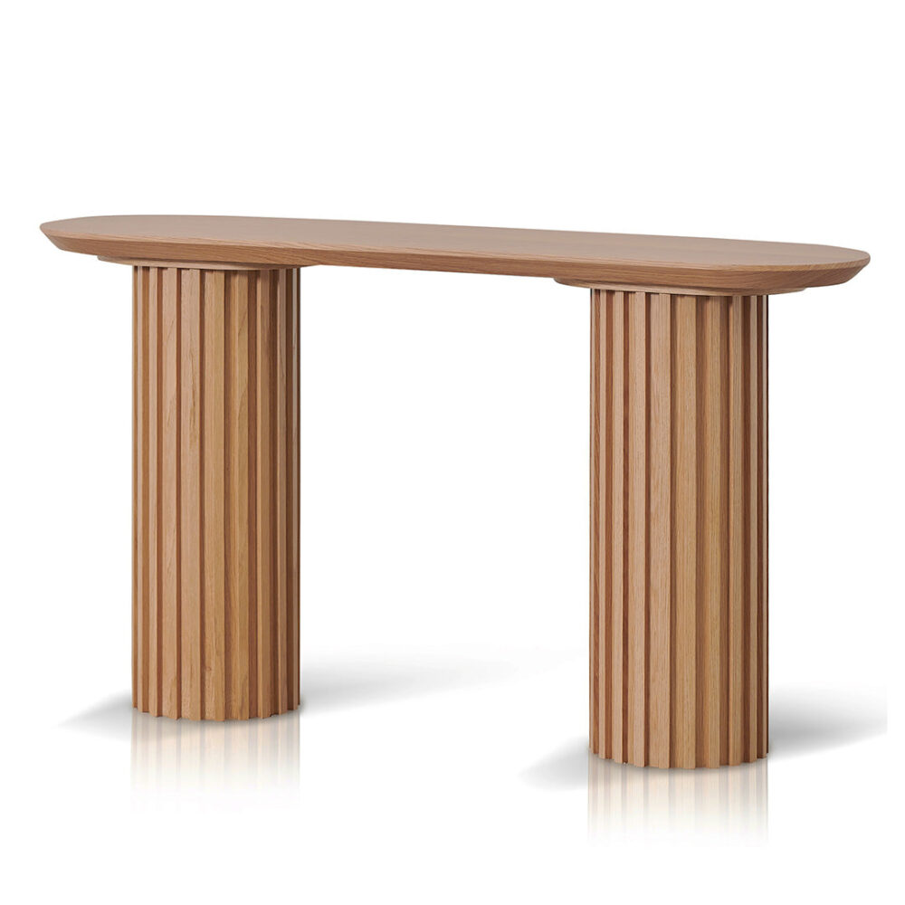 Marty 1.4m Console Table - Natural Oak
