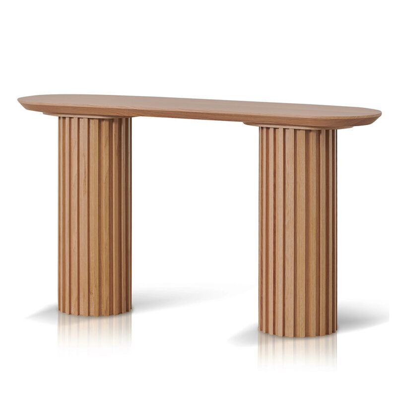 Marty 1.4m Console Table - Natural Oak