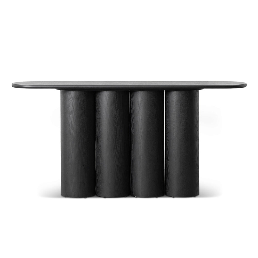 Harlow 1.7m Console Table - Full Black - Image 2