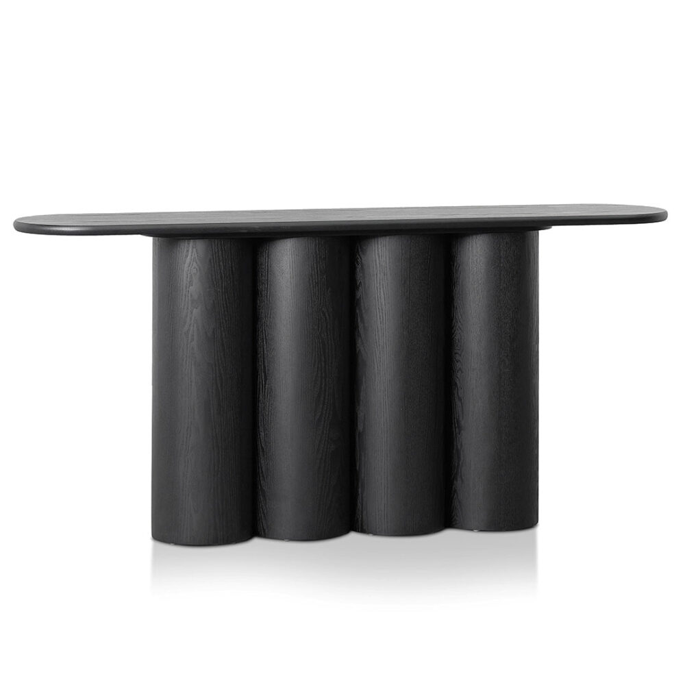 Harlow 1.7m Console Table - Full Black - Image 3