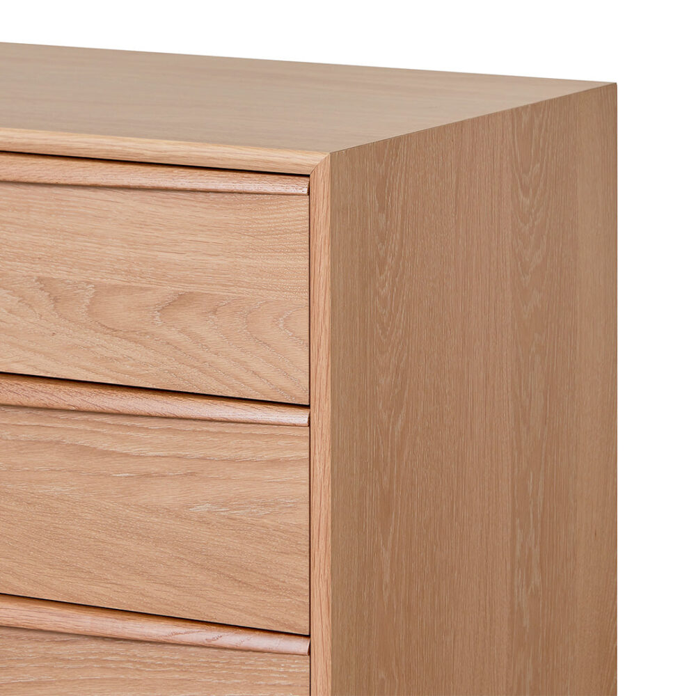 Brendon 3 Drawer Chest - Natural Oak - Image 7