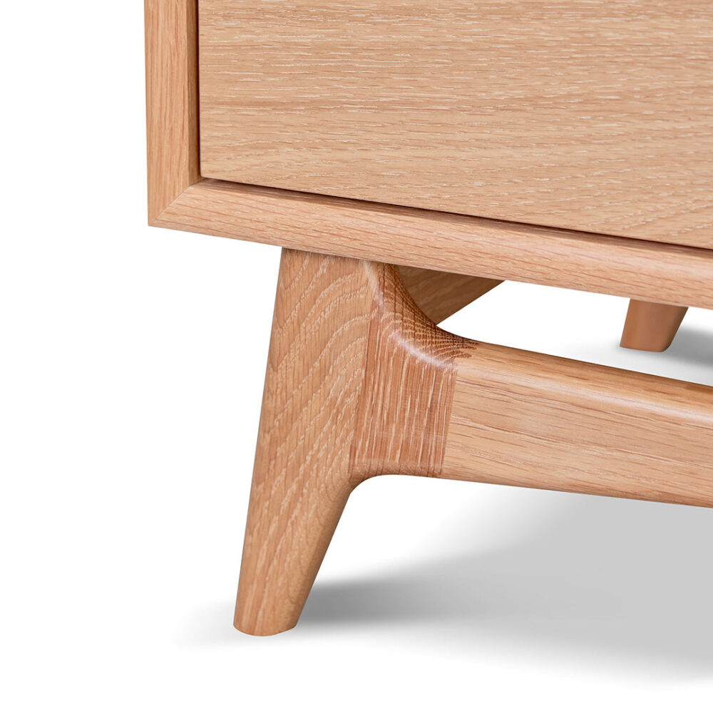 Brendon 3 Drawer Chest - Natural Oak - Image 8