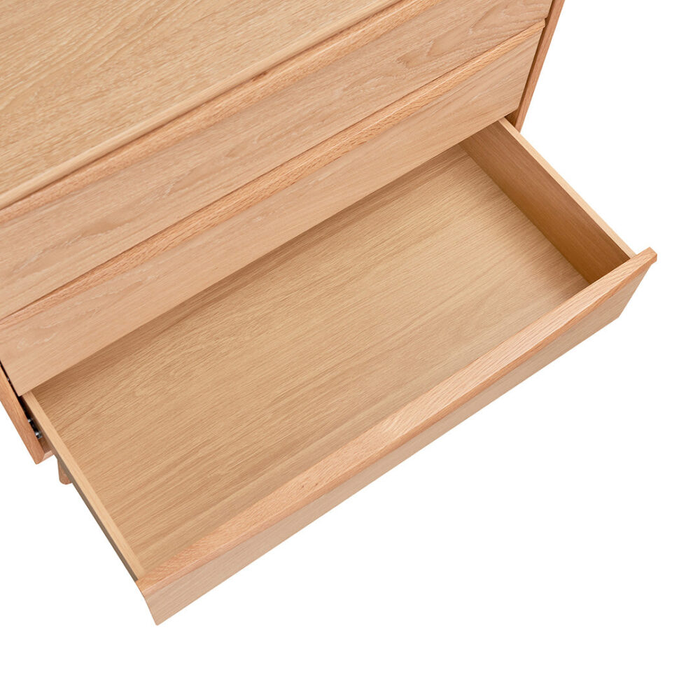Brendon 3 Drawer Chest - Natural Oak - Image 6