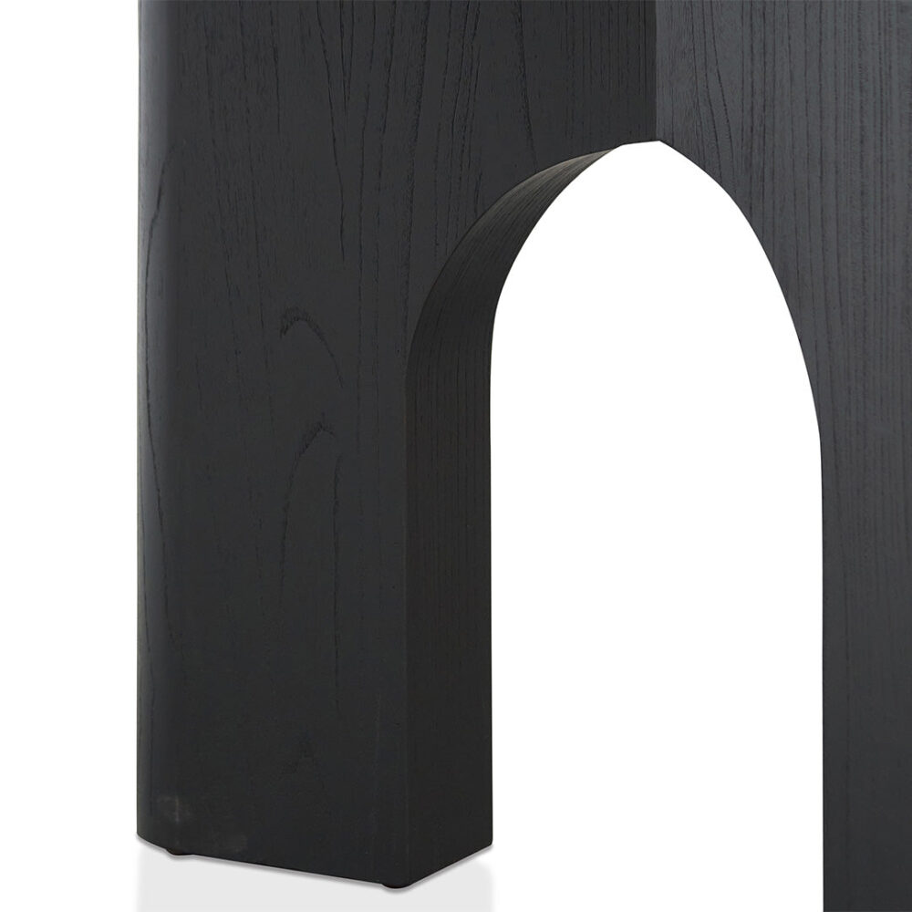 Teresa 2.8m oval dining table - Black - Image 8