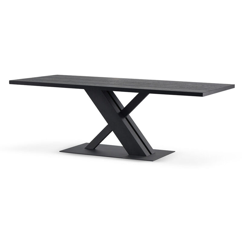 Elma 2.2m Dining Table - Full Black