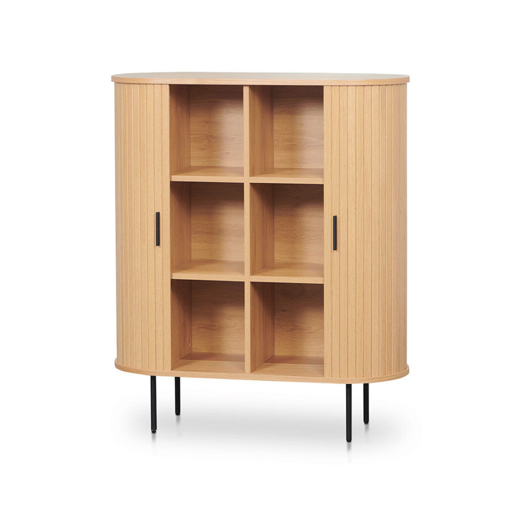 Dania 1.18 (H) Wooden Storage Cabinet - Natural - Image 4