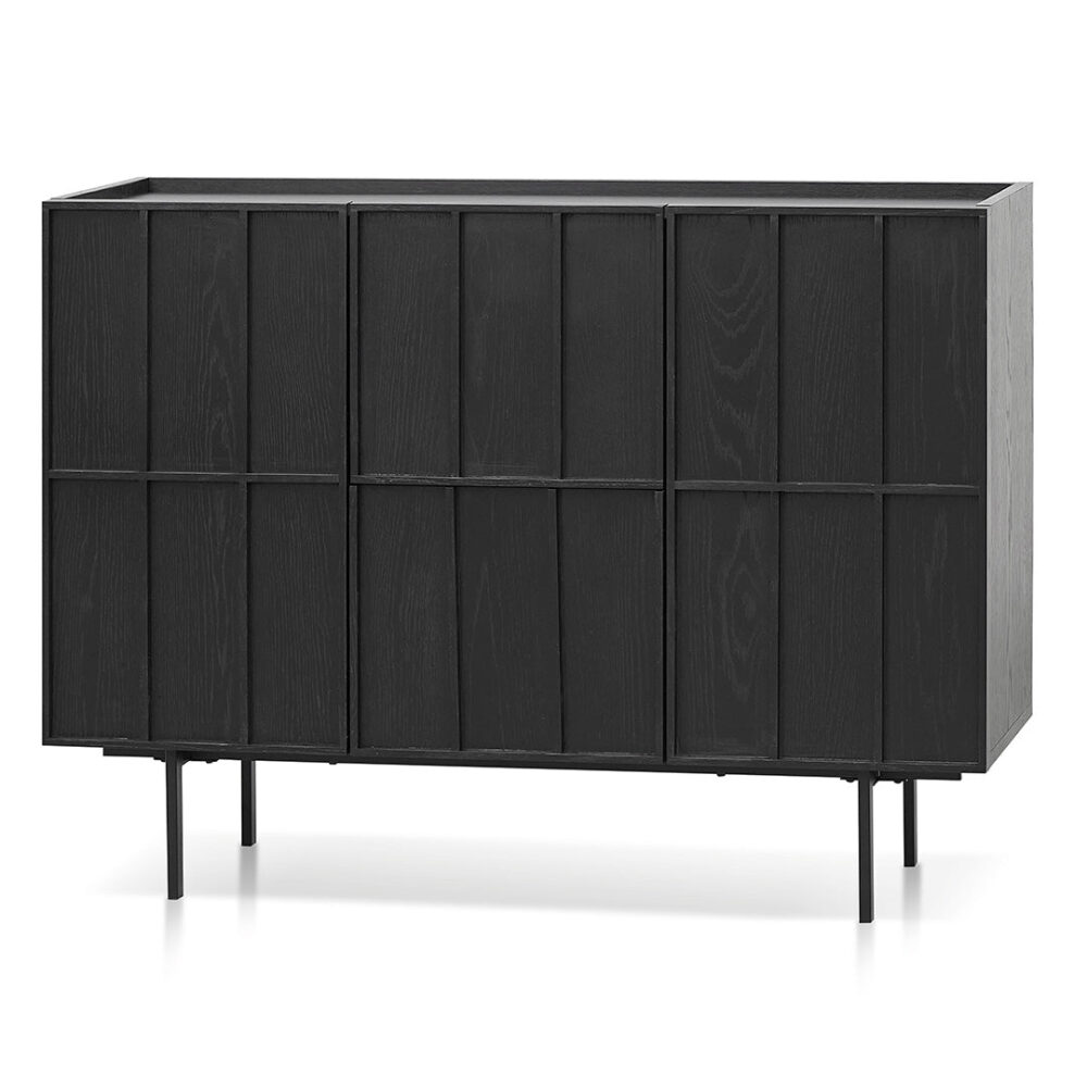 Aniya 1.2m Buffets Unit - Full Black