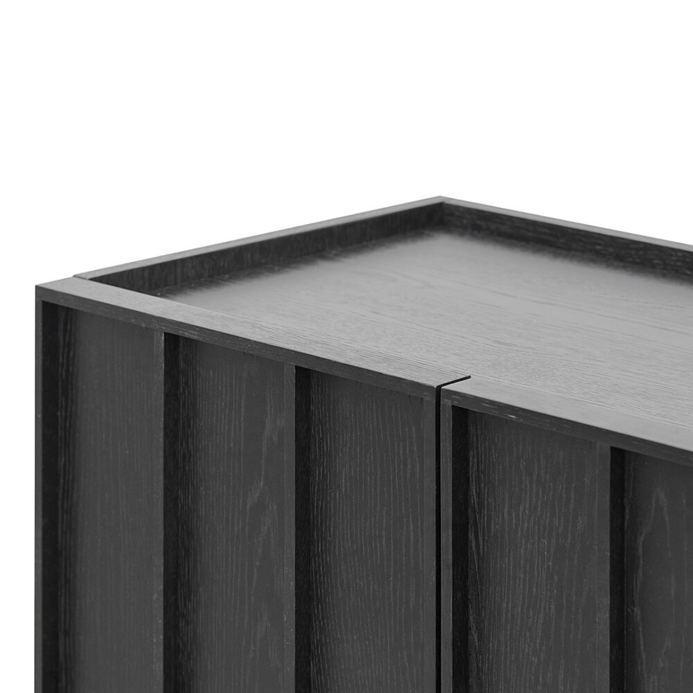 Aniya 1.2m Buffets Unit - Full Black - Image 8