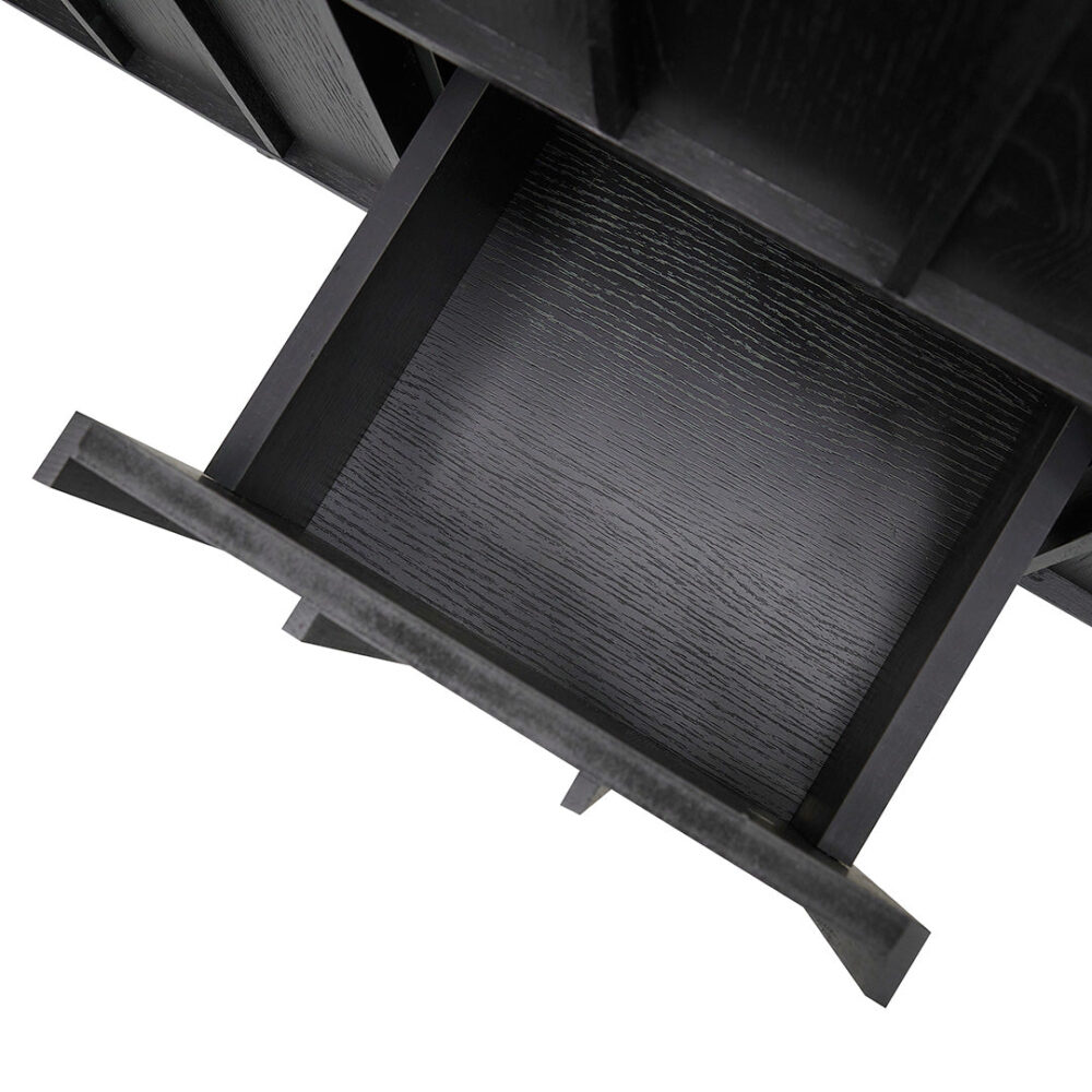 Aniya 1.2m Buffets Unit - Full Black - Image 6