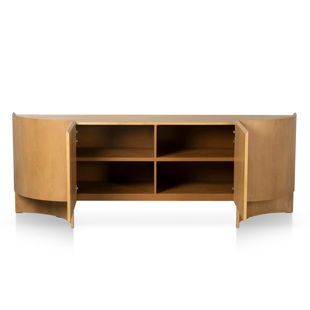 Sohvi 2.2m Buffet Unit - Dusty Oak - Image 3