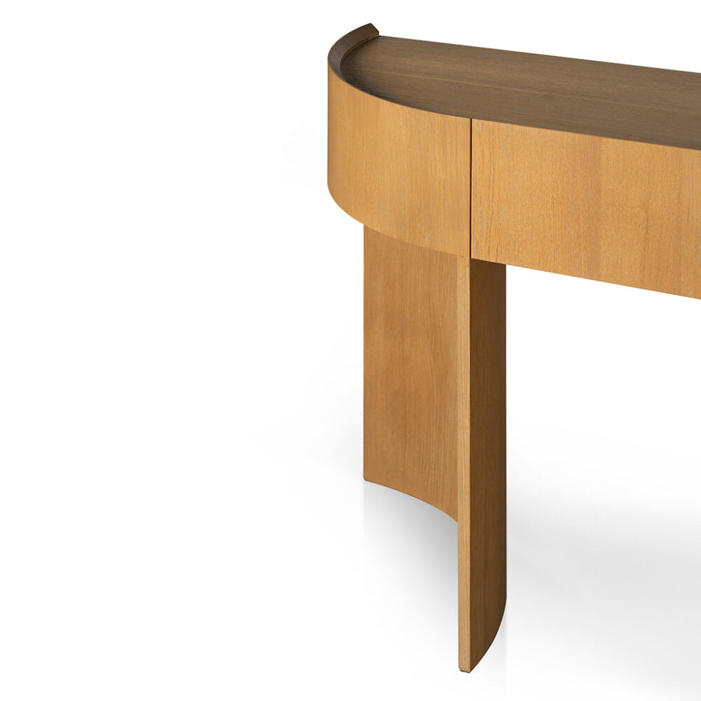 Sohvi 1.5m Console Table - Dusty Oak - Image 8