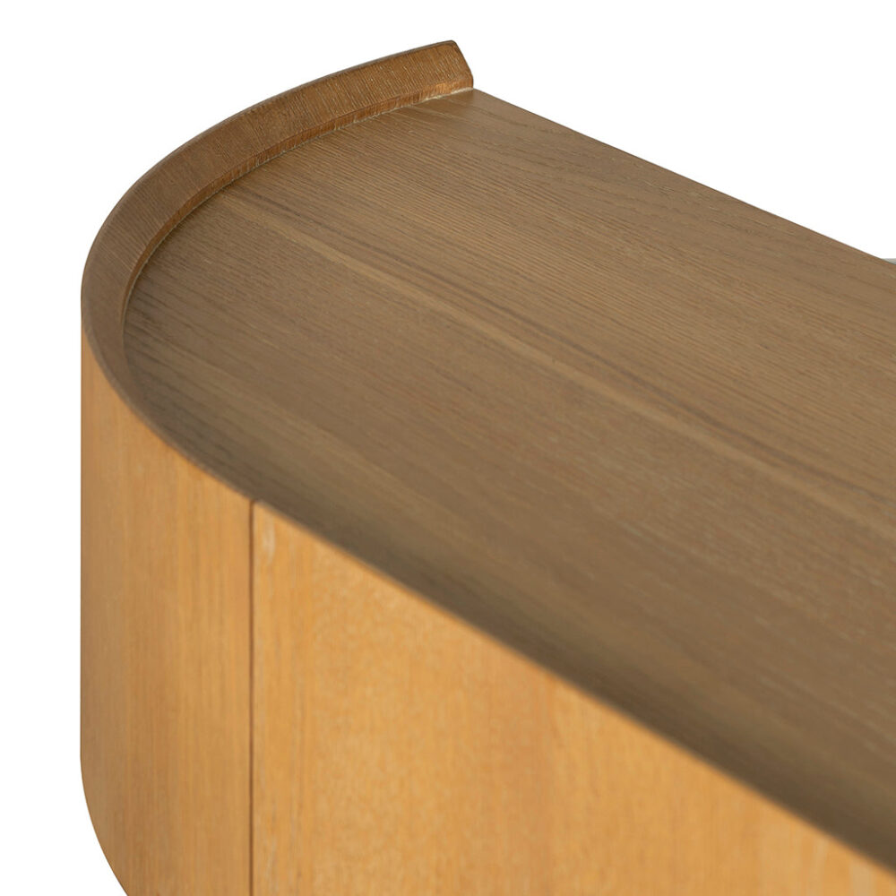 Sohvi 1.5m Console Table - Dusty Oak - Image 10