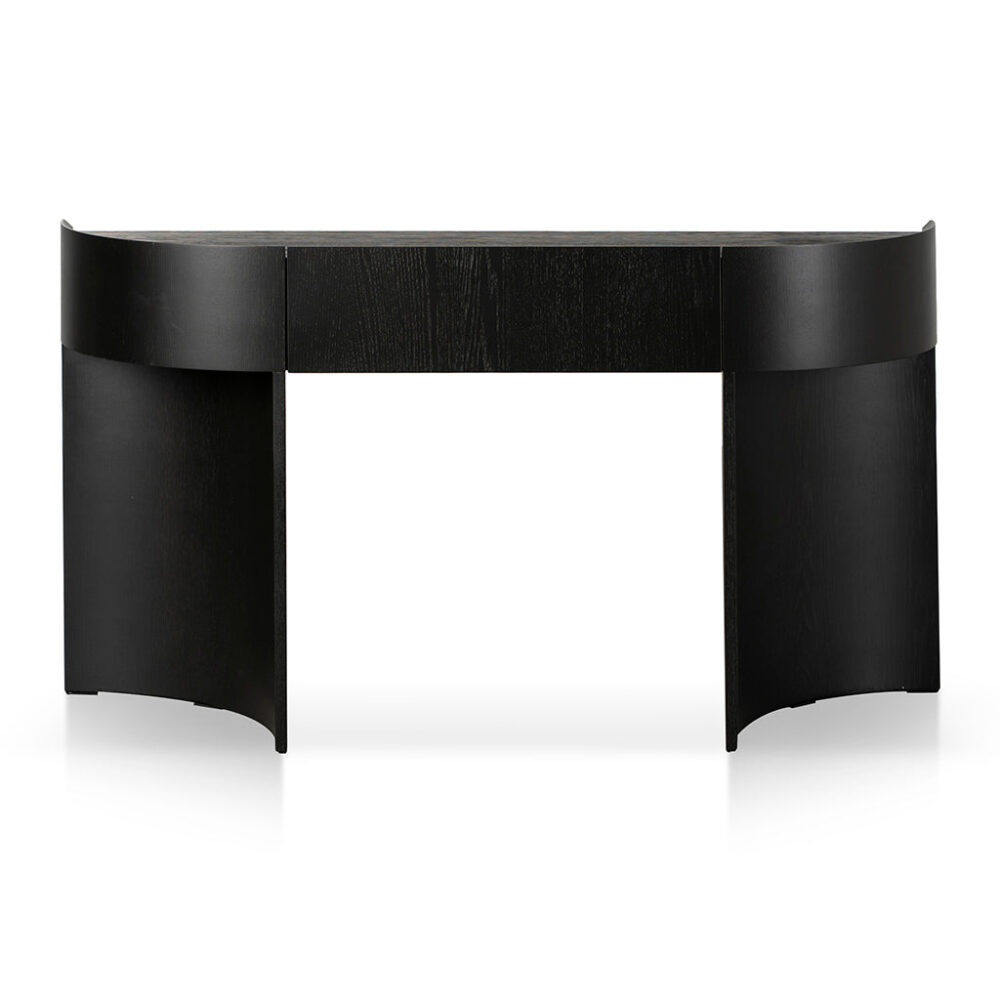 Sohvi 1.5m Console Table - Textured Espresso Black - Image 2