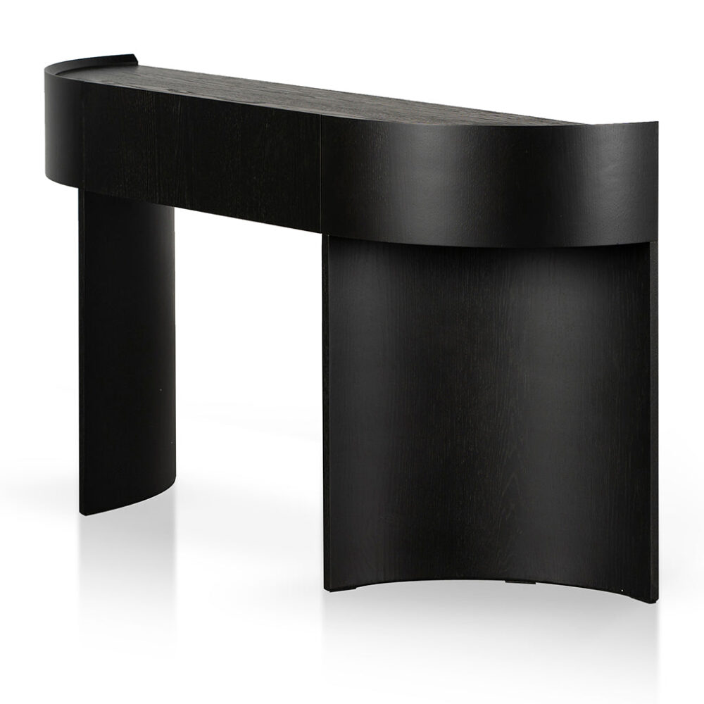Sohvi 1.5m Console Table - Textured Espresso Black