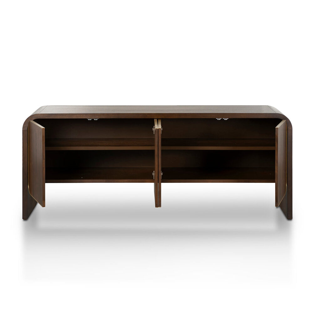 Boran 2m Buffet Unit - Walnut - Image 3