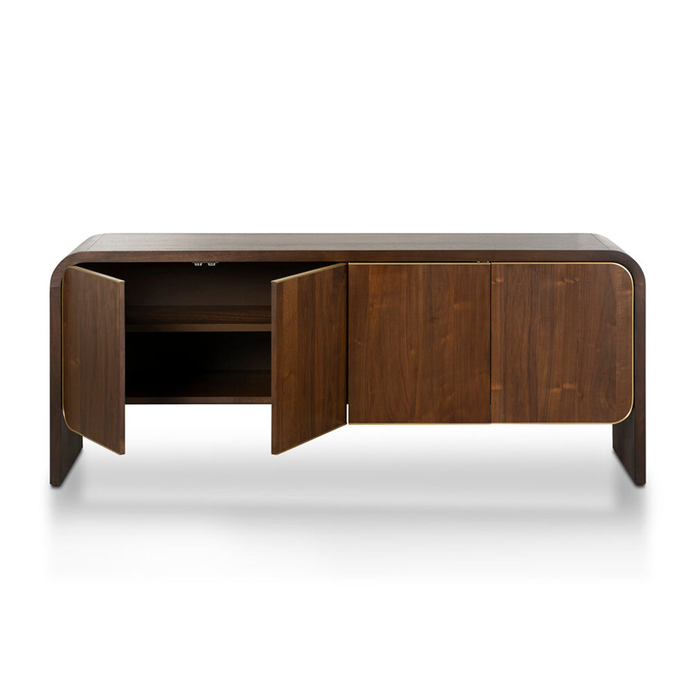 Boran 2m Buffet Unit - Walnut - Image 7