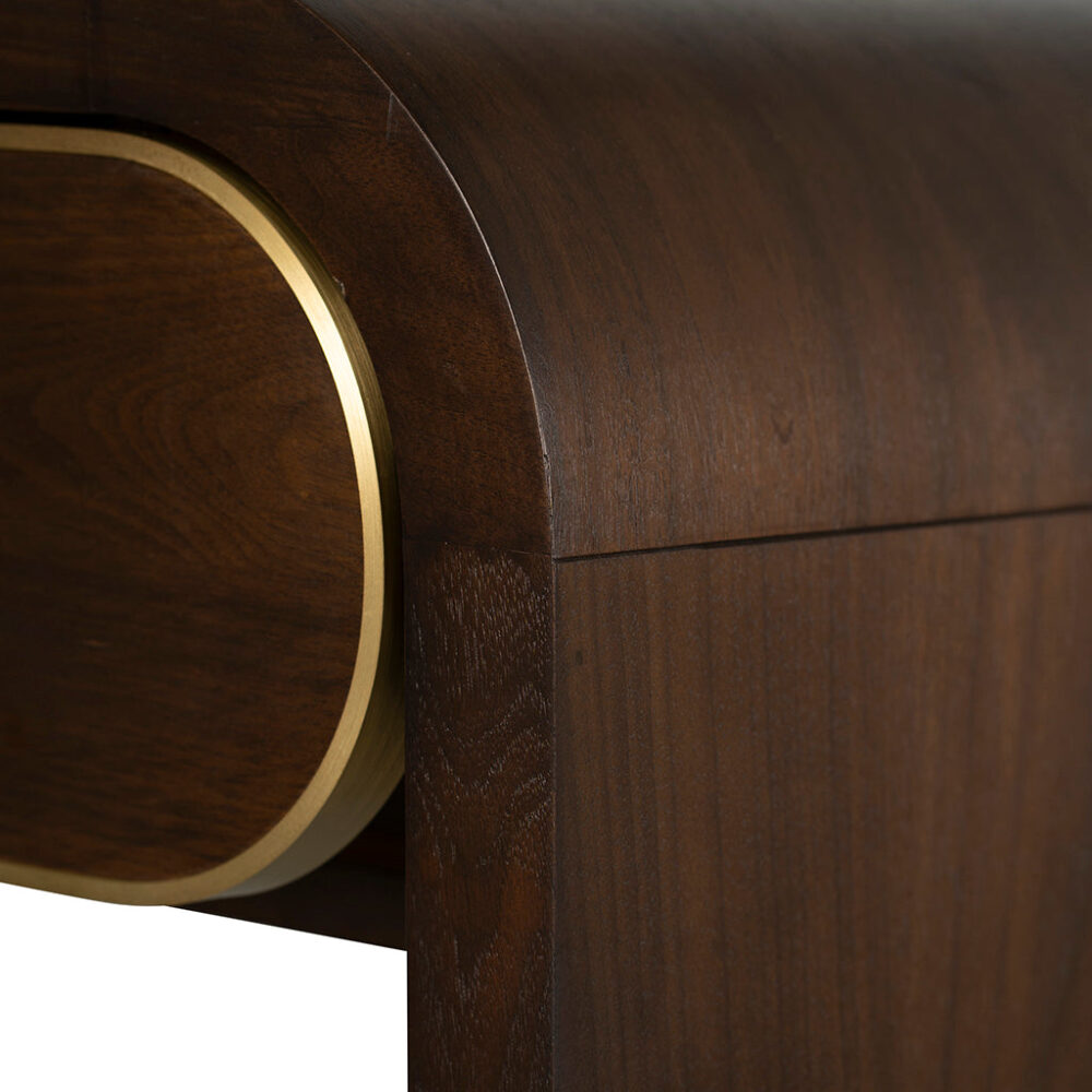 Boran 1.5m Console Table - Walnut - Image 10