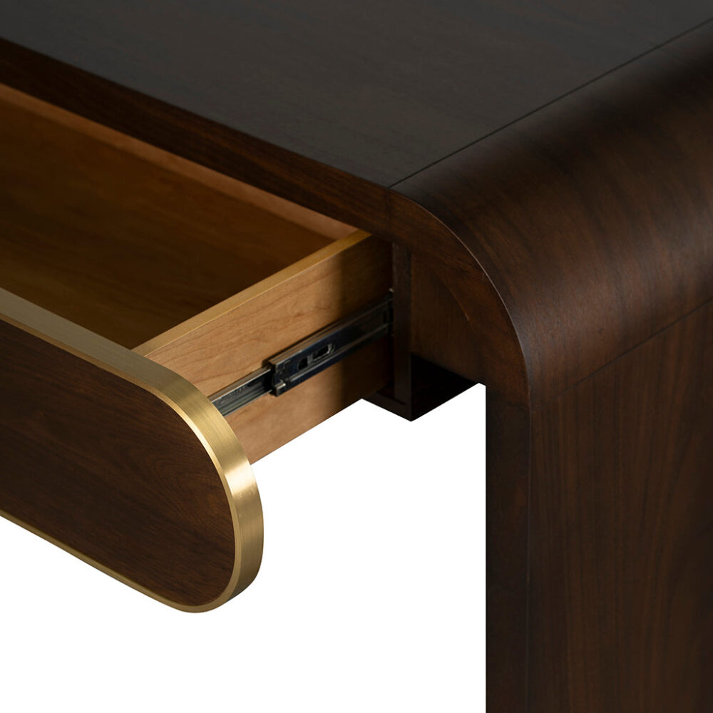 Boran 1.5m Console Table - Walnut - Image 13