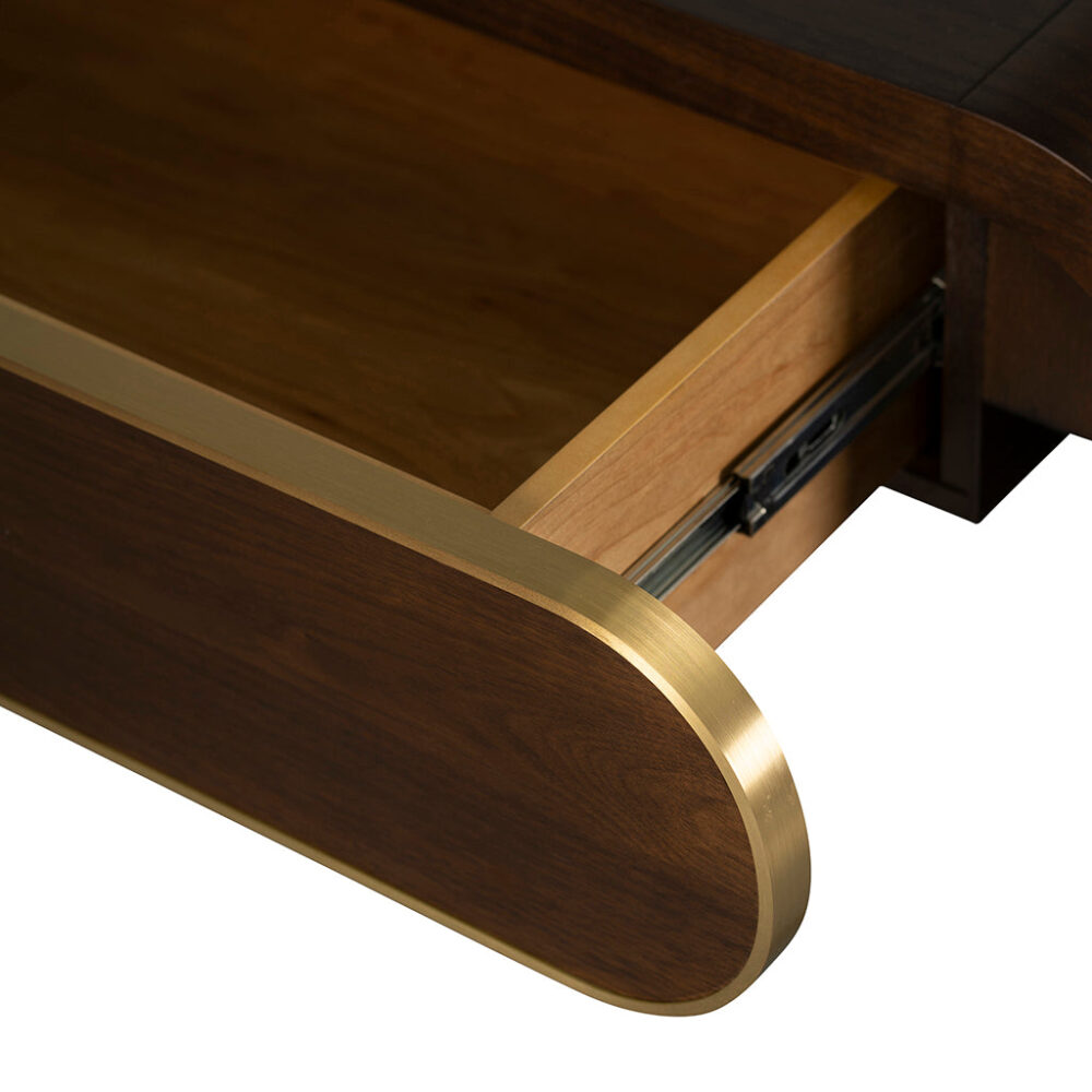 Boran 1.5m Console Table - Walnut - Image 15