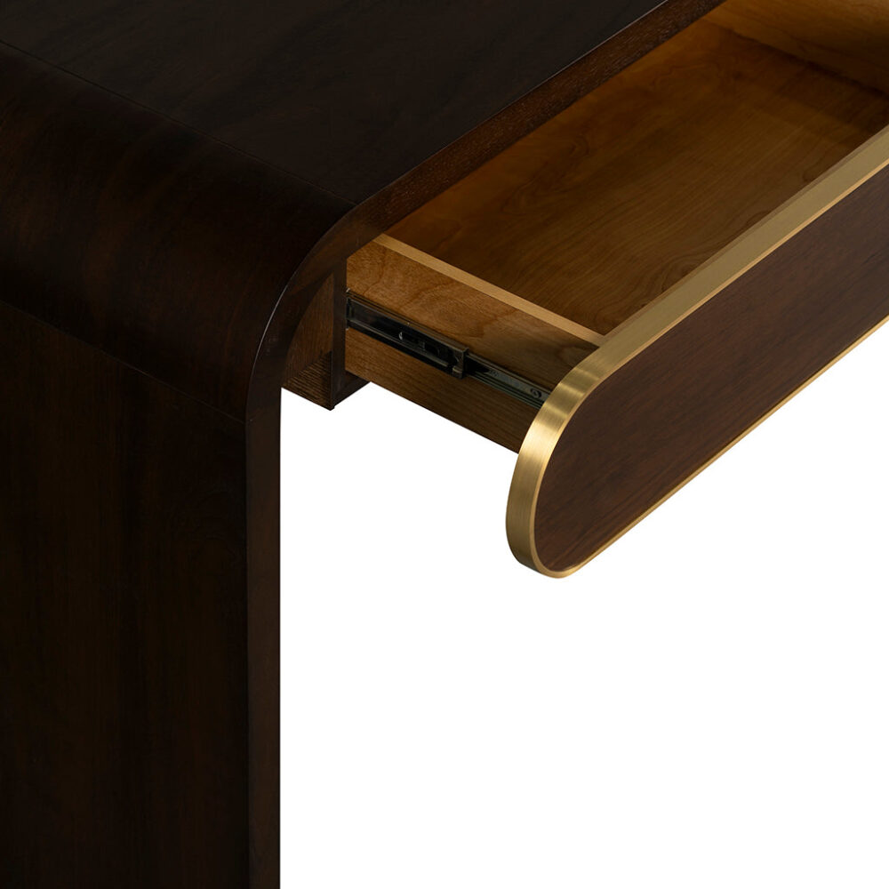 Boran 1.5m Console Table - Walnut - Image 11