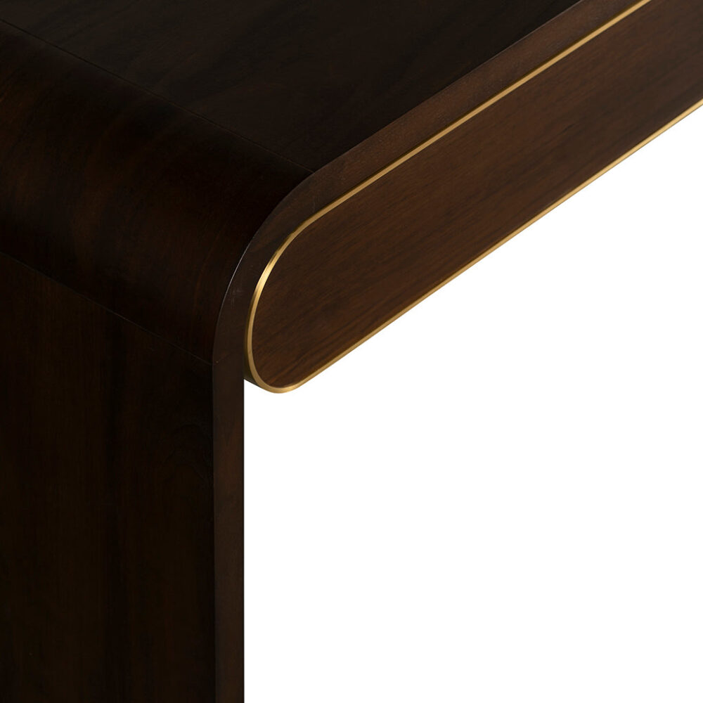 Boran 1.5m Console Table - Walnut - Image 12