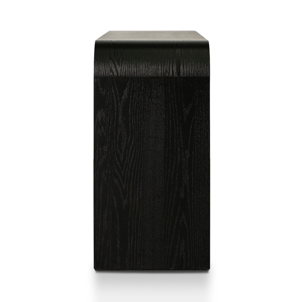 Boran 1.5m Console Table - Textured Espresso Black - Image 6