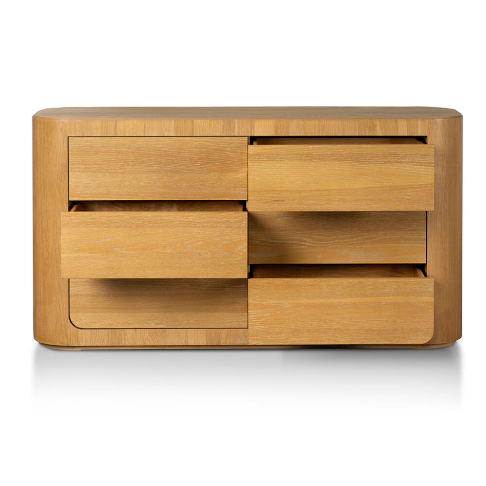 Navin 1.6m Dresser Unit - Dusty Oak - Image 11