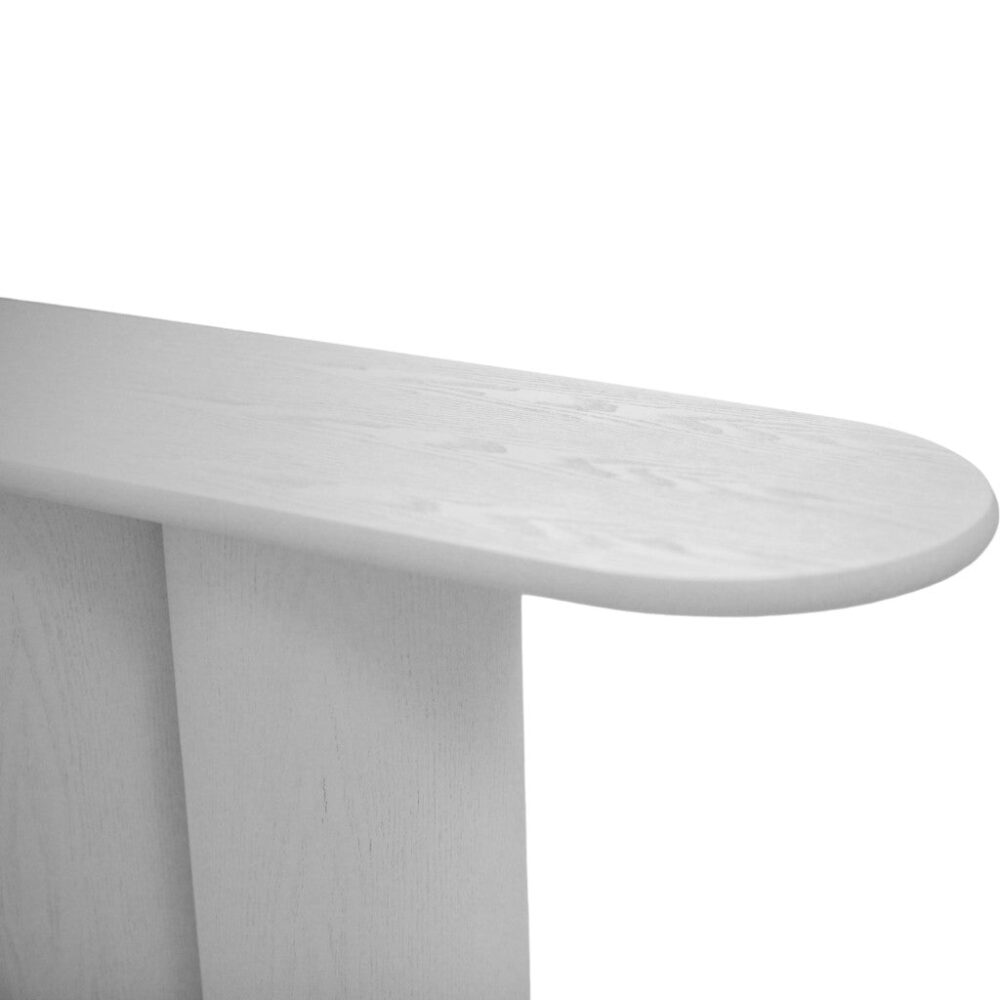 Harlow 1.7m Console Table - Full White - Image 7